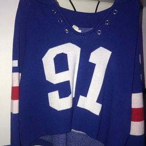 Forever 21 hockey shirt